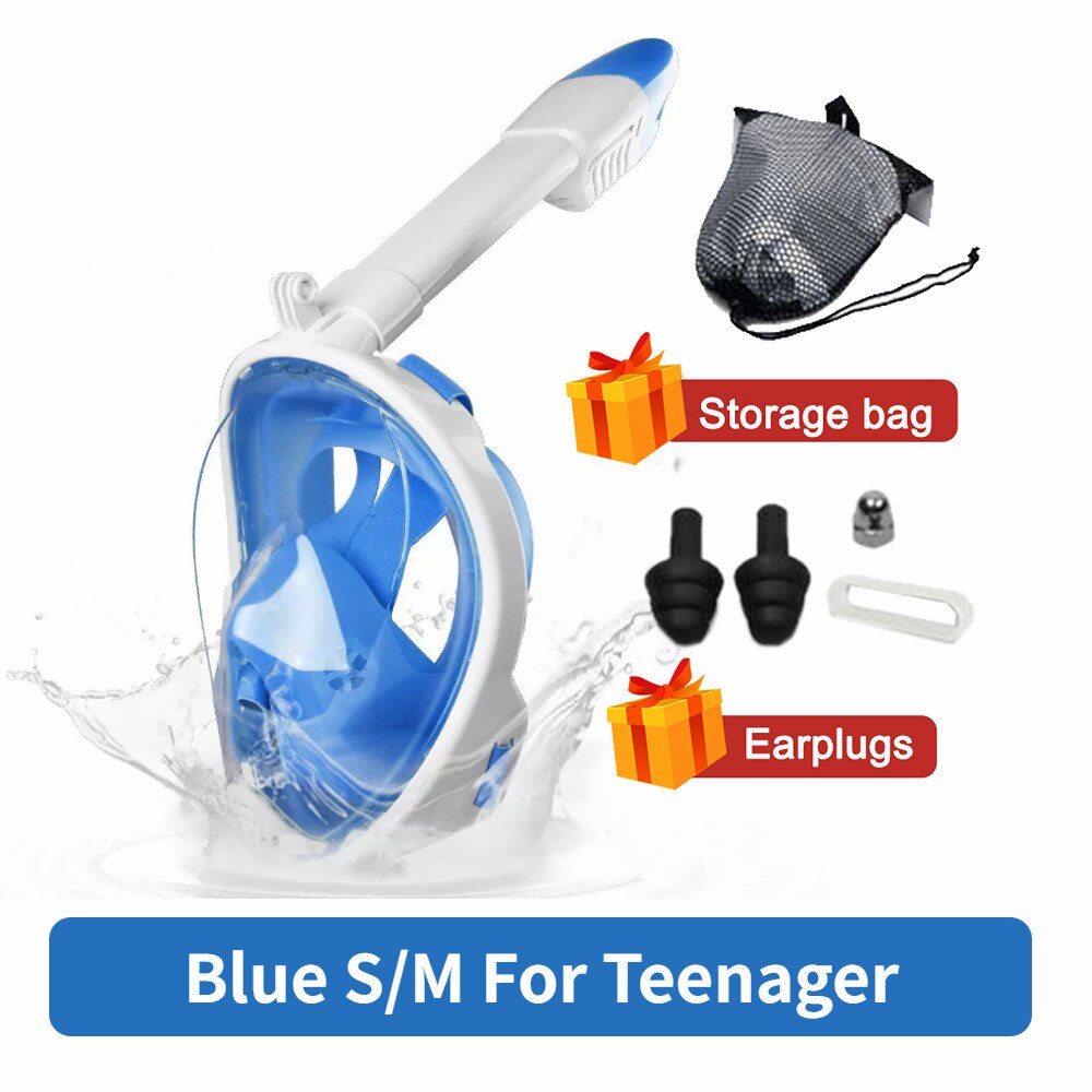 Volgelaats snorkelmasker - Anti condens