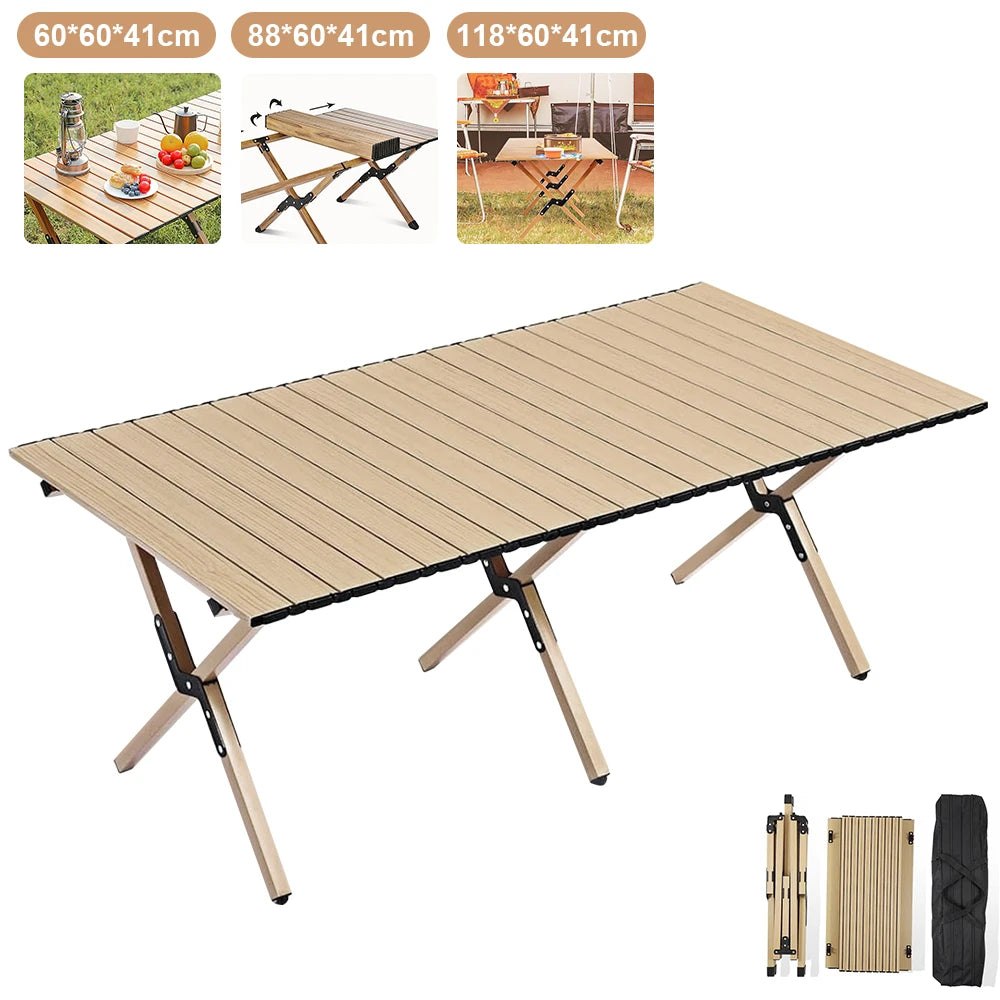 Opvouwbare Campingtafel – Lichtgewicht en Draagbare Tafel