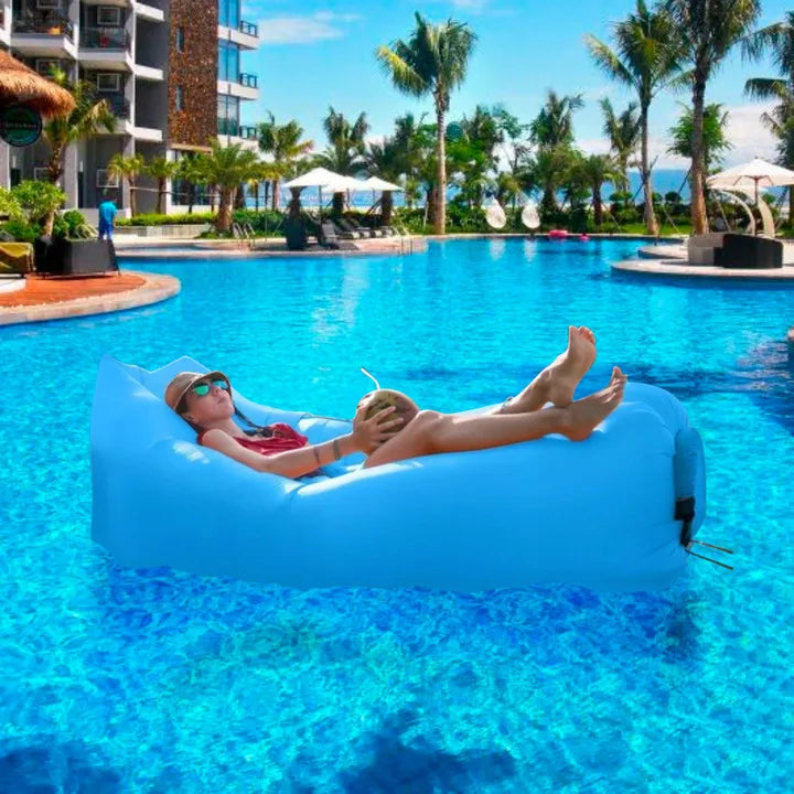 Opblaasbare loungestoel - Strandbank