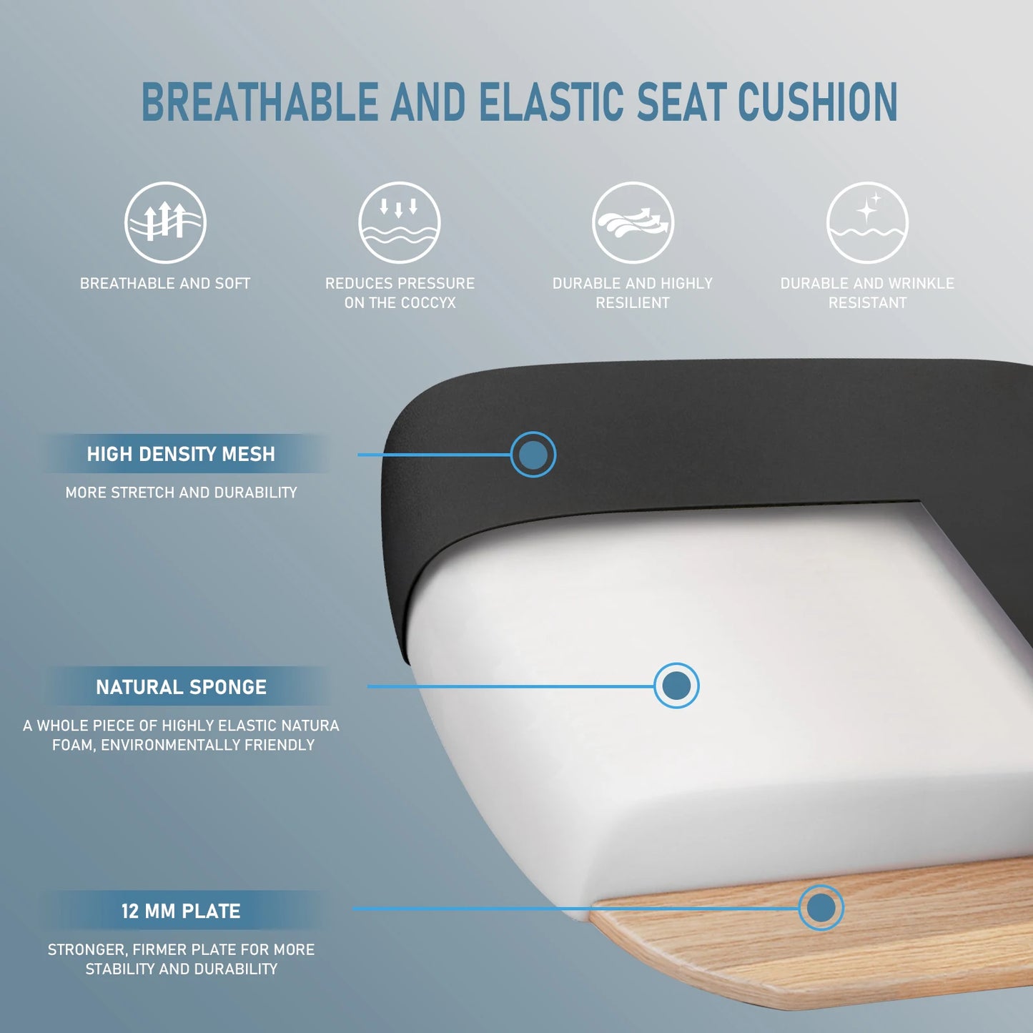 Ergonomische bureaustoel - Comfort Design