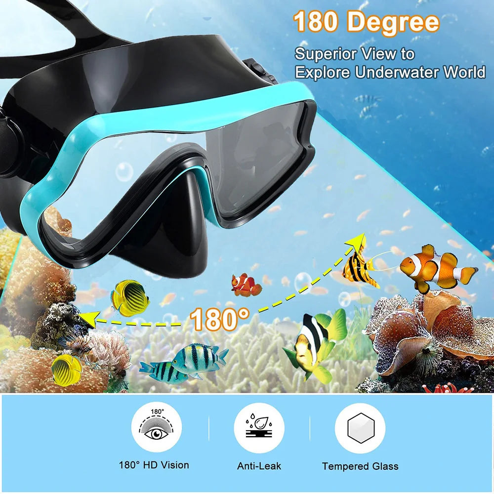 Professionele snorkelset - Anti condens