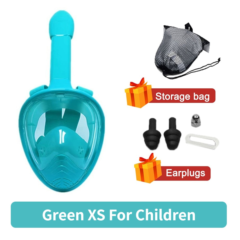 Volgelaats snorkelmasker - Anti condens