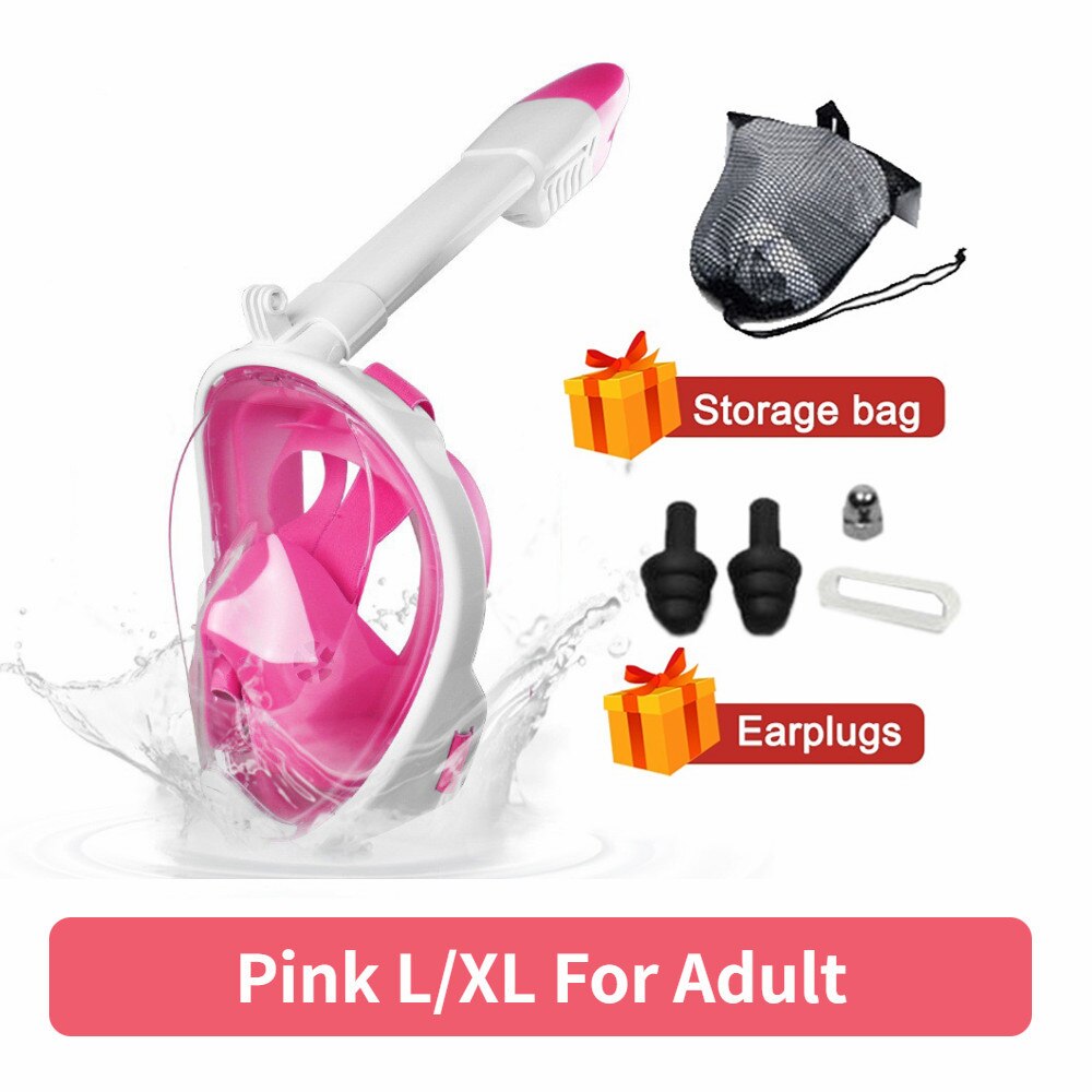 Volgelaats snorkelmasker - Anti condens