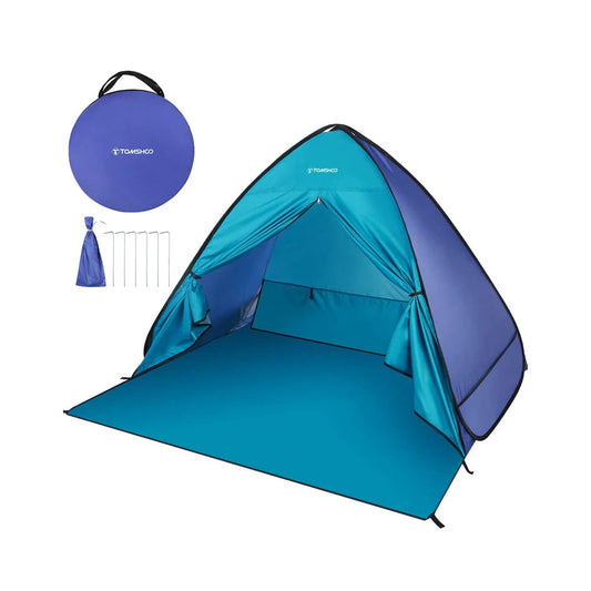 TOMSHOO Pop-up Tent – 3-4 Persoons - Lichtgewicht Camping