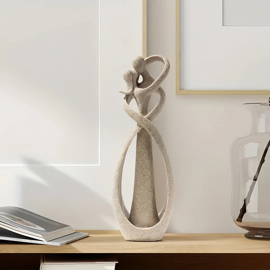 Kussend koppel beeldje