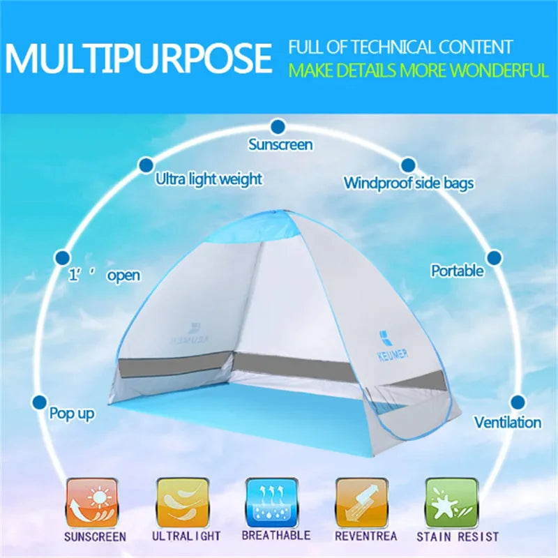 Pop-up Tent met UV-bescherming