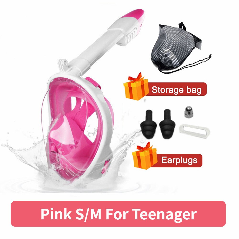 Volgelaats snorkelmasker - Anti condens