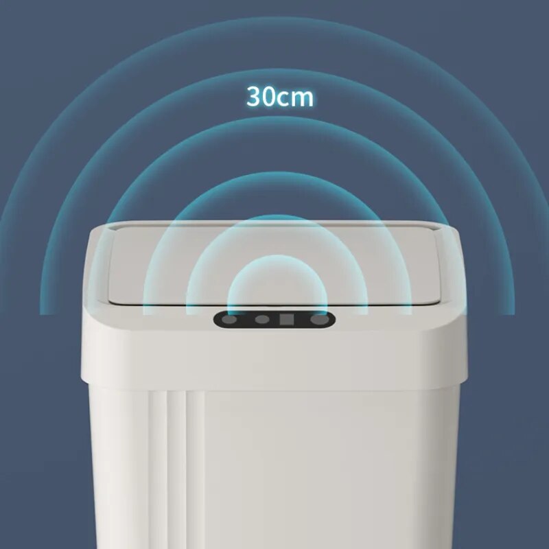 Eminents - Slimme touchless prullenbak met automatisch deksel
