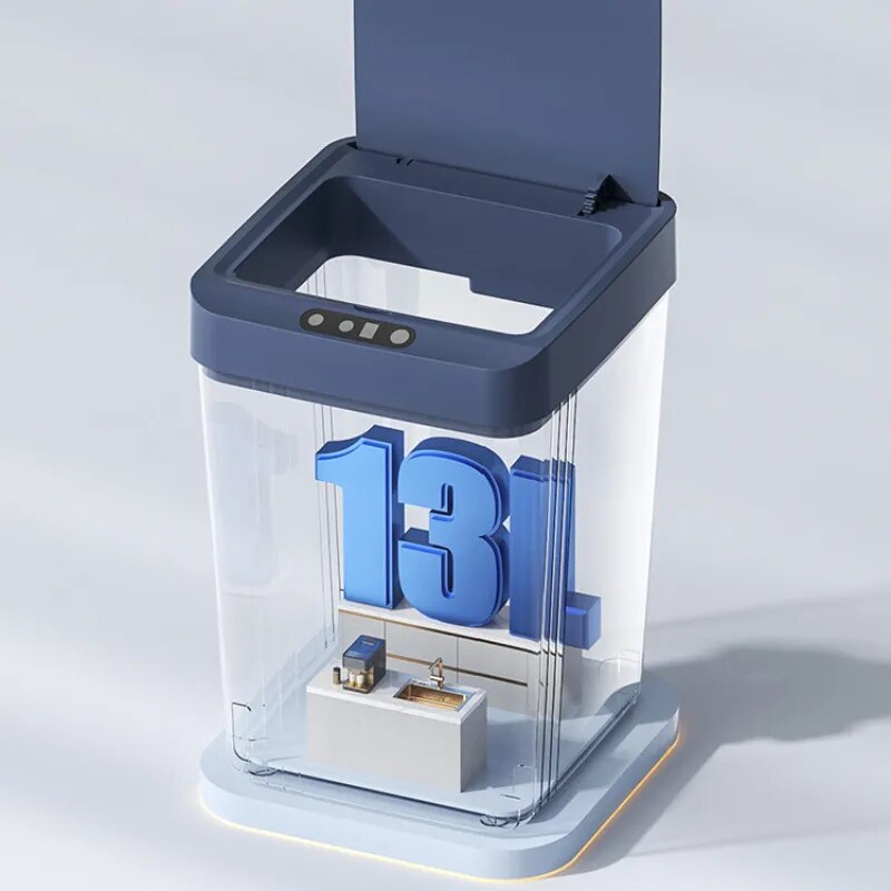 Eminents - Slimme touchless prullenbak met automatisch deksel