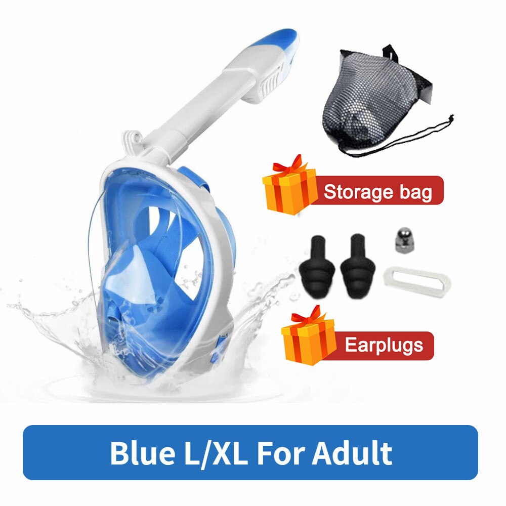 Volgelaats snorkelmasker - Anti condens