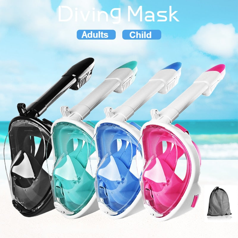 Volgelaats snorkelmasker - Anti condens