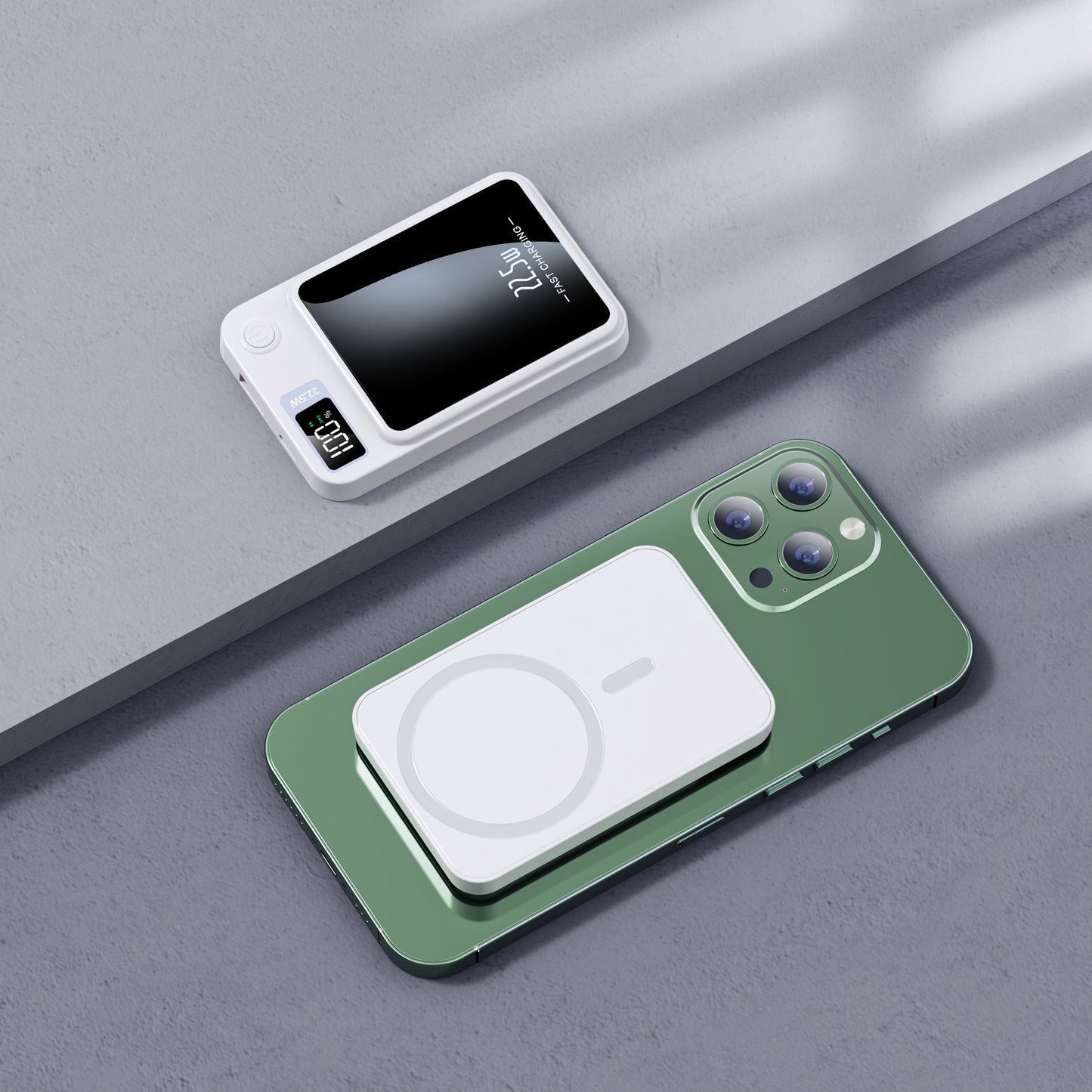 MagnetBoost Qi Powerbank Pro – Draadloze Oplader tot 20.000 mAh