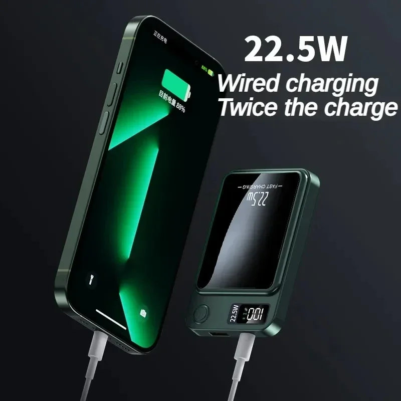 MagnetBoost Qi Powerbank Pro – Draadloze Oplader tot 20.000 mAh