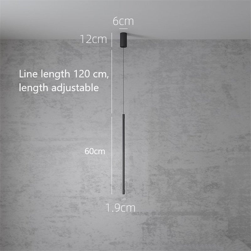 Moderne LED-hanglampen - geometrische lijnen en strips