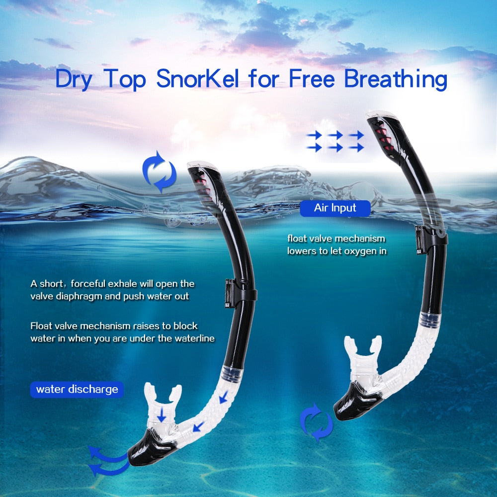 Professionele Duikmasker -Snorkel-set - Anti condens