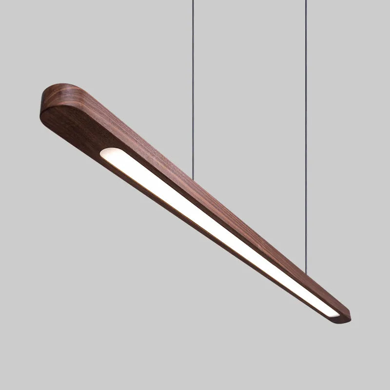 Nordic Houten LED-hanglamp