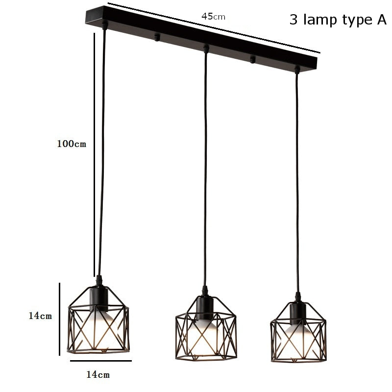 Nordic Loft - Retro Lampen