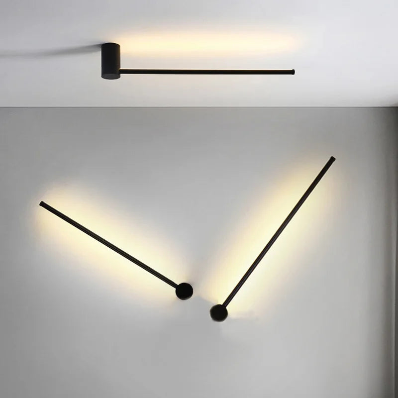 Scandinavische lange strip wandlamp - Stijlvolle verlichting