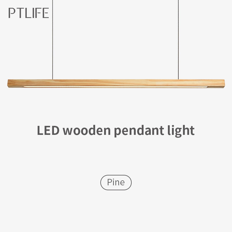 Noordse Houten hanglampen - Ledverlichting