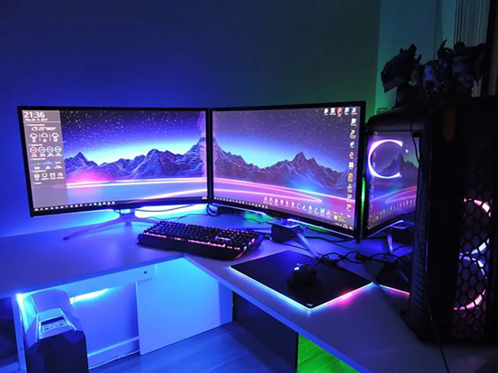 RGB LED-strip met USB en Bluetooth – 1 tot 5 meter
