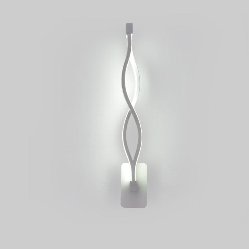 Moderne LED-wandlamp