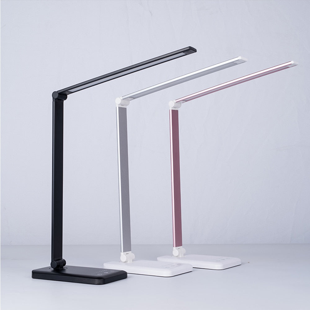 LED - Bureau Lamp - 5-kleurig Traploos Dimbaar - Touch