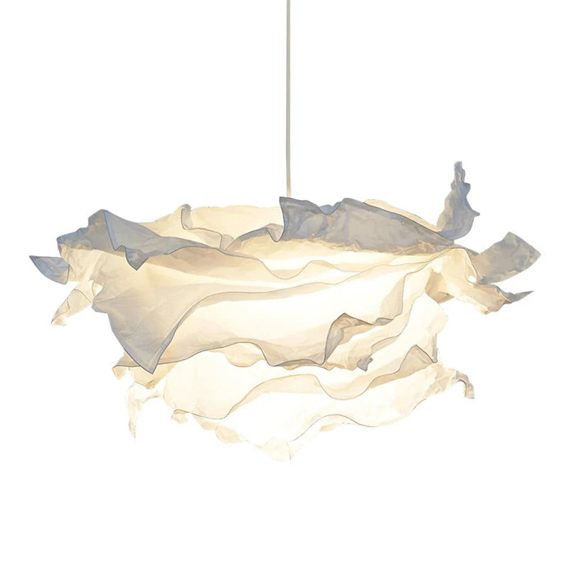 Decoratieve Papieren Lampenkap – Wolk & Bloem Design