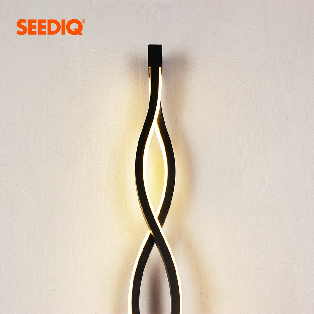 Moderne LED-wandlamp