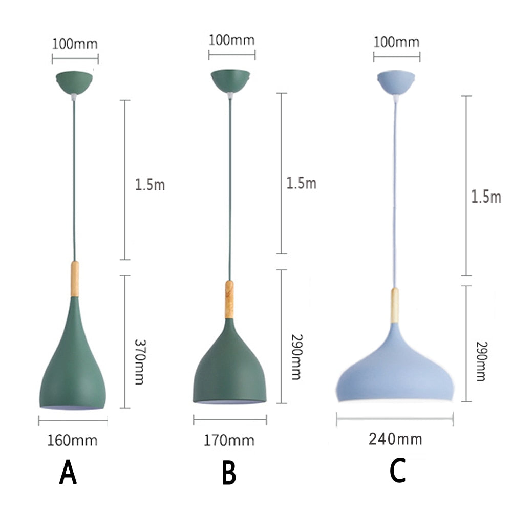 Moderne - E27 LED - Hanglamp