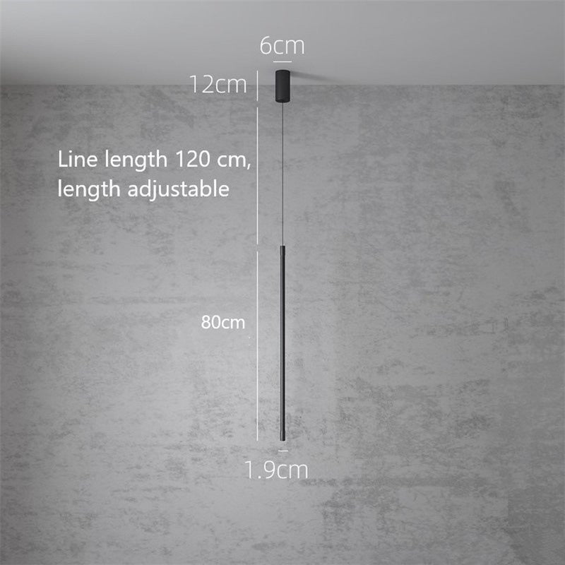 Moderne LED-hanglampen - geometrische lijnen en strips