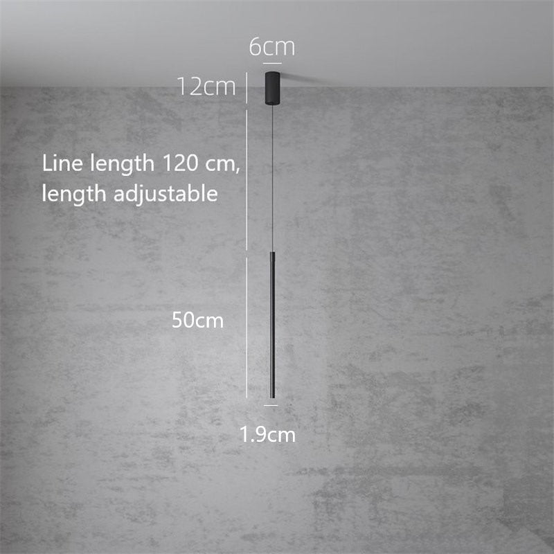 Moderne LED-hanglampen - geometrische lijnen en strips