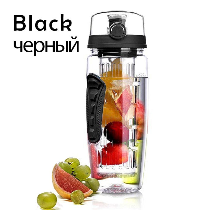 1000 ml Water Fruit Fles - BPA-vrij  Fruit Infuse