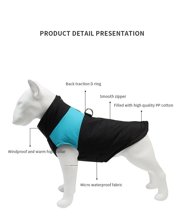 Waterdichte winterjas voor honden - Dog jacket