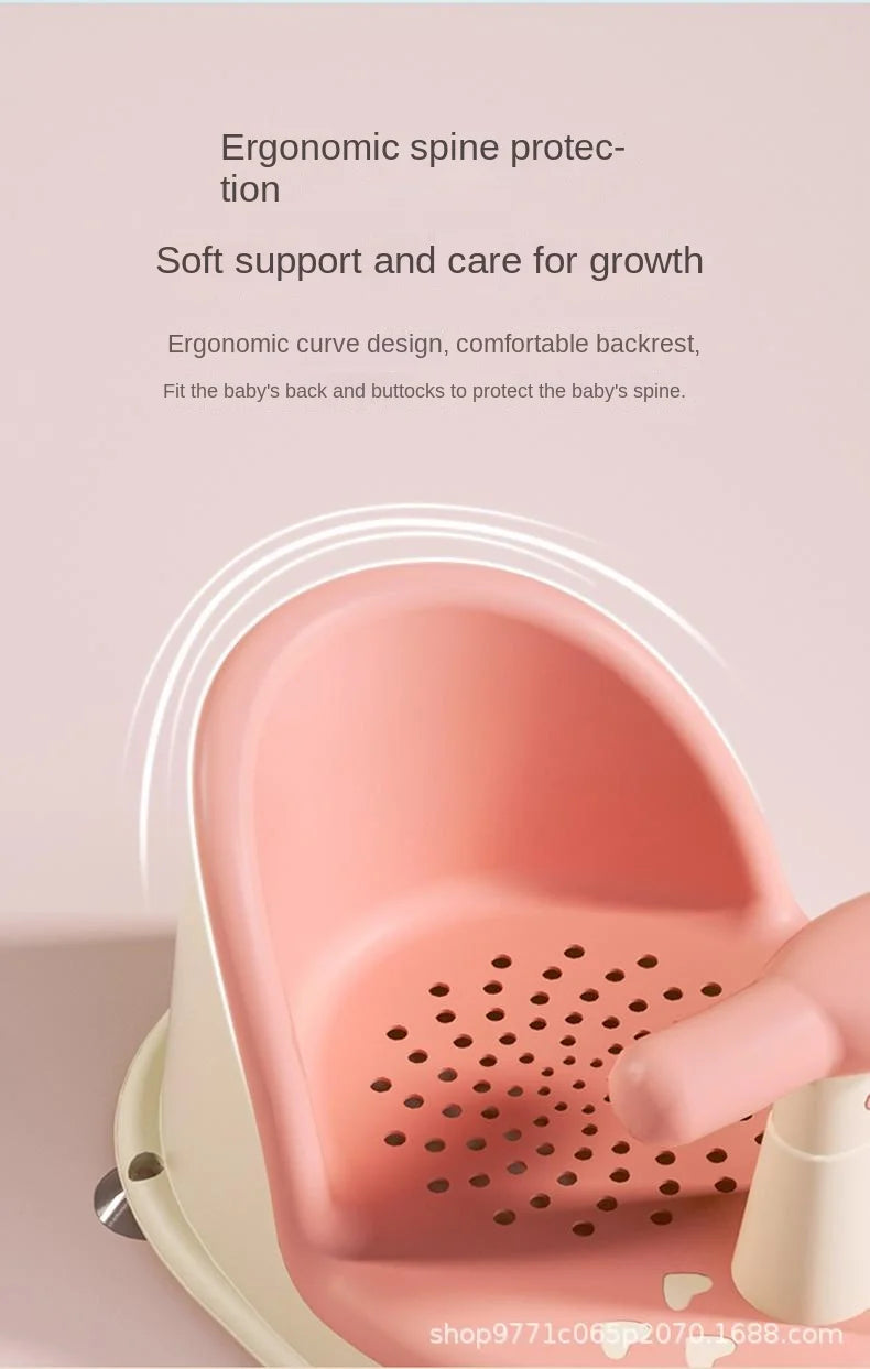 Children's Shower Seat Portable Shower Stand for Newborns and Young Children Children's Growth Accessories
