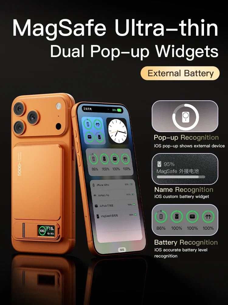 Magnetische Powerbank 5.000/10.000 mAh – 20W