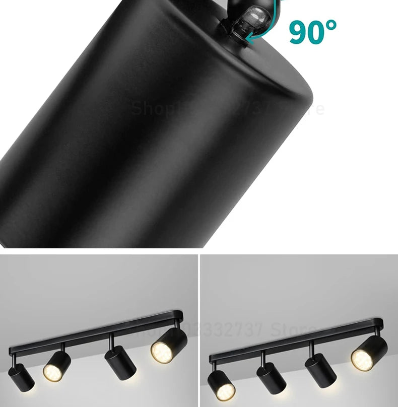 Verstelbare GU10 LED Plafondspot – Meerdere kleuren