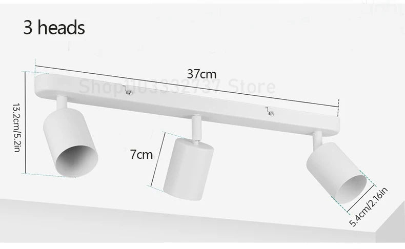Verstelbare GU10 LED Plafondspot – Meerdere kleuren