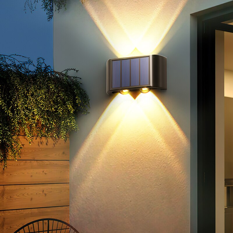 Zonne-wandlamp Buiten - 4 LED