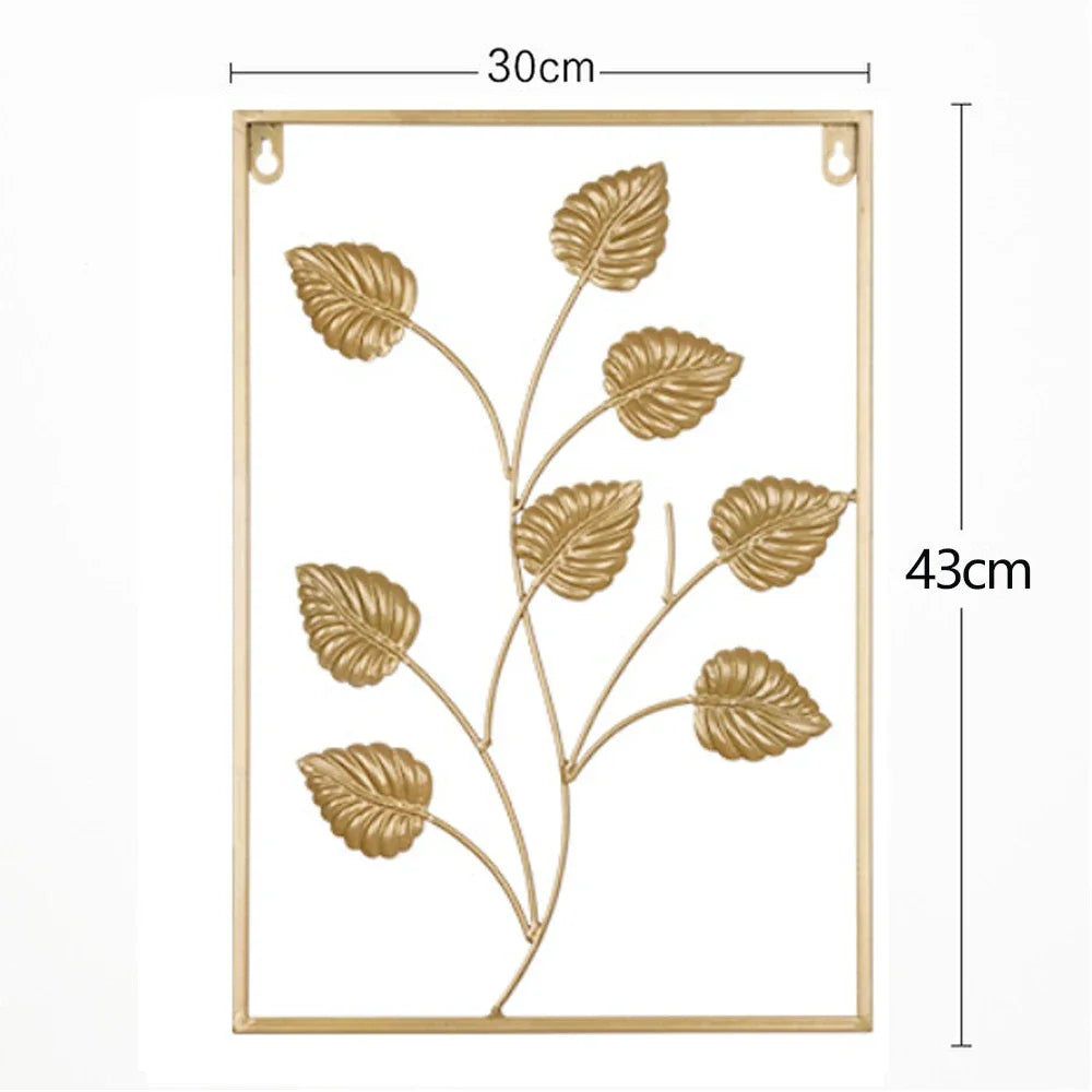 Ginkgo blad Design -Wanddecoratie