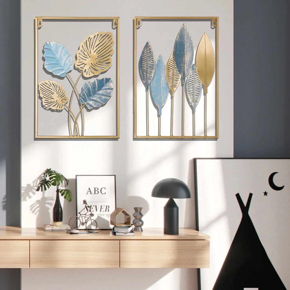 Ginkgo blad Design -Wanddecoratie