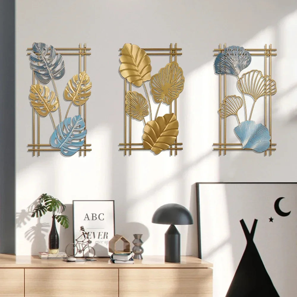 Ginkgo blad Design -Wanddecoratie