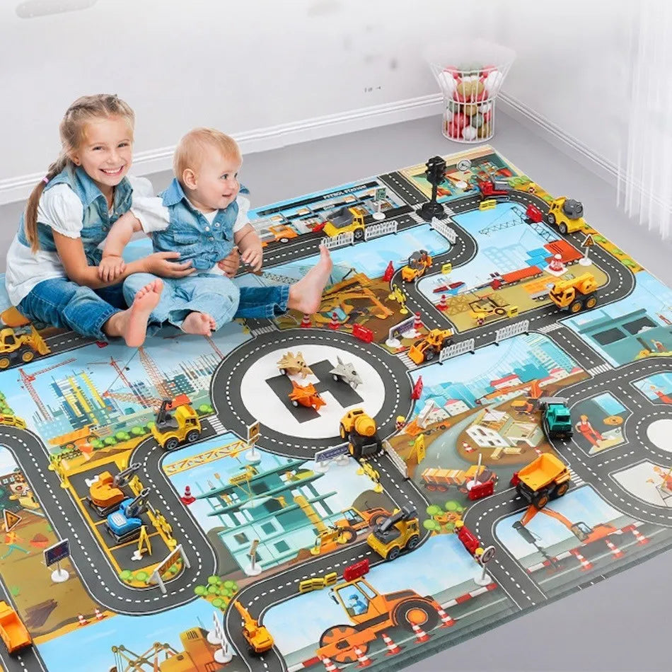 130*100cm Baby Kruipmat met cartoons