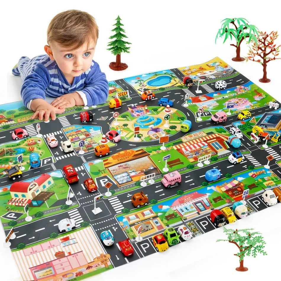 130*100cm Baby Kruipmat met cartoons