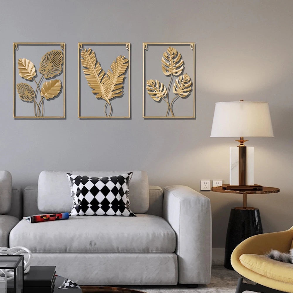 Ginkgo blad Design -Wanddecoratie