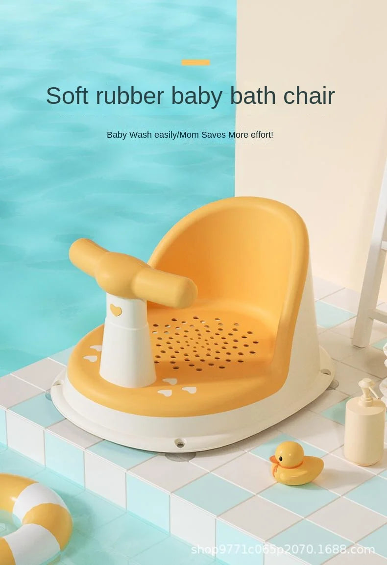 Children's Shower Seat Portable Shower Stand for Newborns and Young Children Children's Growth Accessories