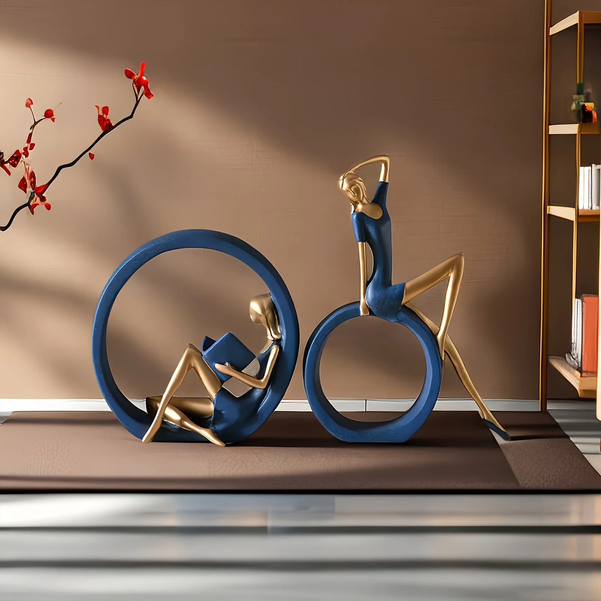 Lezend Meisje – Decoratief Beeldje van Kunsthars