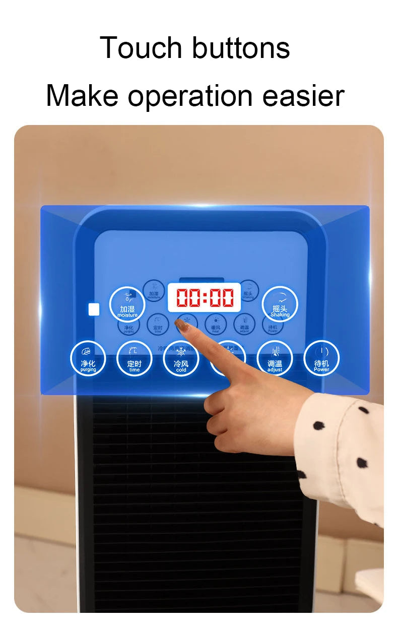 Royal mobiele luchtkoeler & verwarming 4-in-1