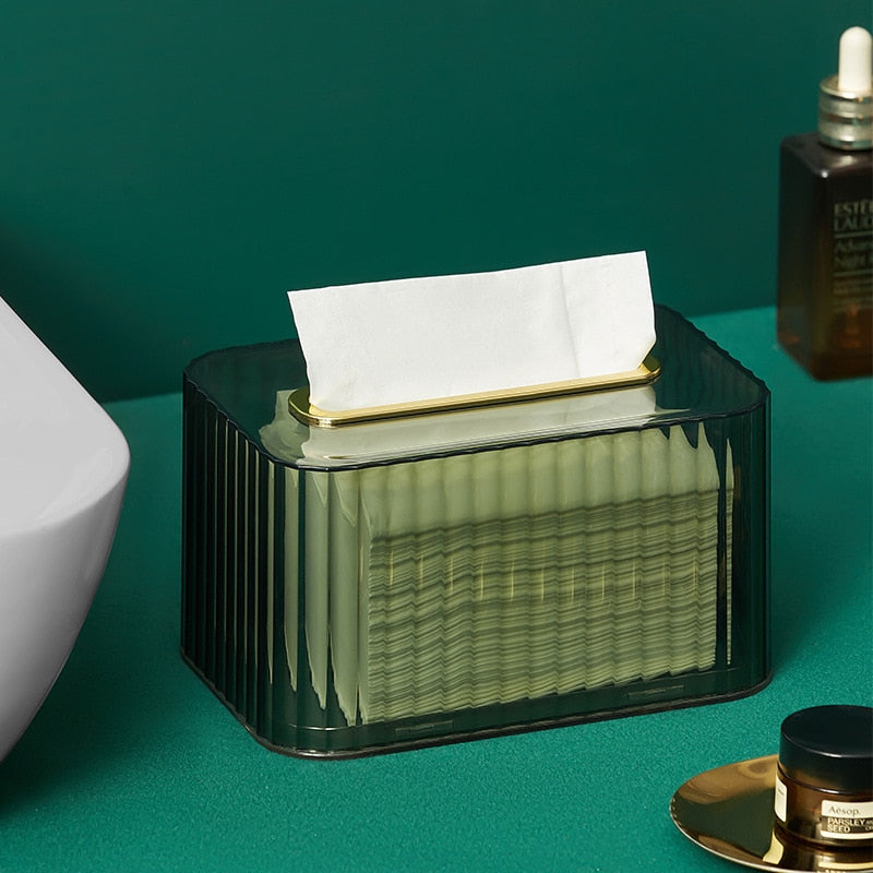 luxe tissue box - papier opbergdoos