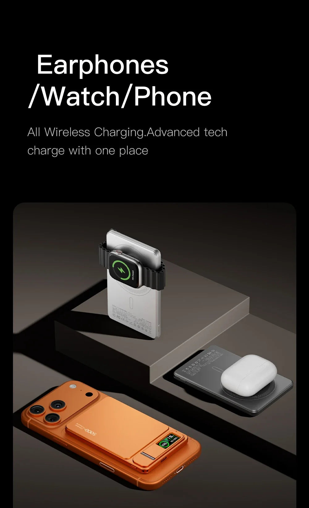 Magnetische Powerbank 5.000/10.000 mAh – 20W