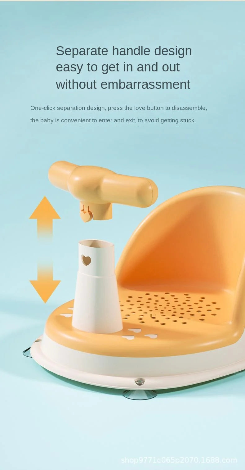 Children's Shower Seat Portable Shower Stand for Newborns and Young Children Children's Growth Accessories
